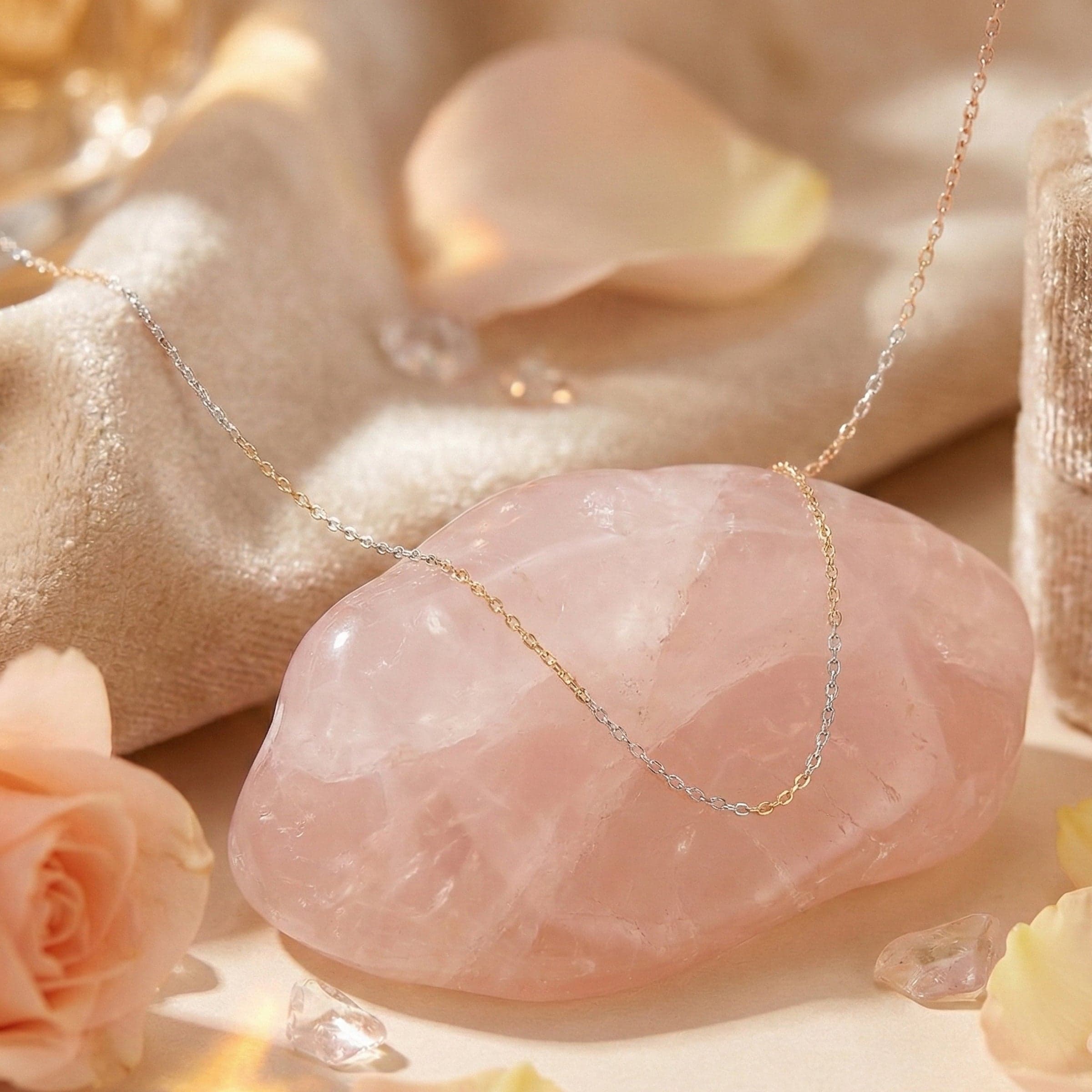 Gold Silver Hoop Chain