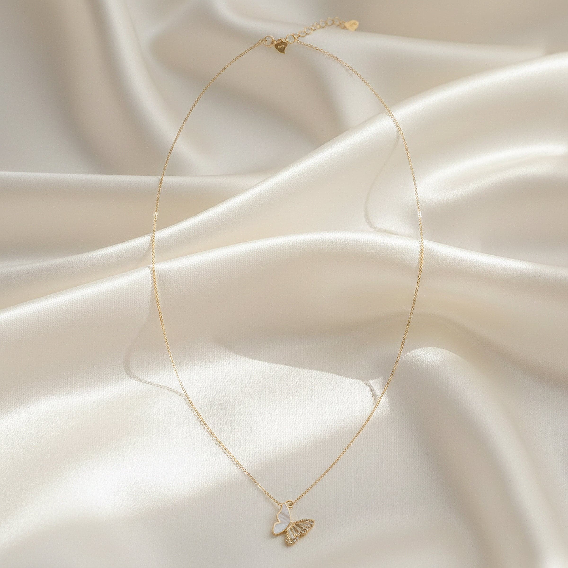 Gold Butterfly Pendant